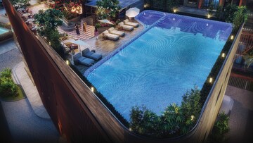 Swimming Pool in 2 BHK Apartment at CKPC Winds of Change, Yelahanka – for Sale