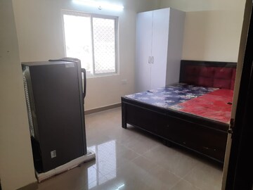 Bedroom in 1 BHK Builder Floor at Jaypee Klassic Arcade, Sector 134 – for Rent
