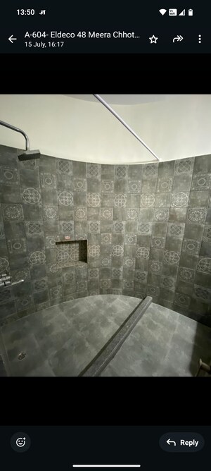 Bathroom in 3 BHK Apartment at Eldeco Ananda, Sector 48 – for Rent