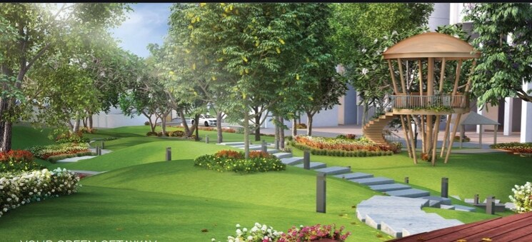 Garden, l-t-emerald-isle 2 Bedroom 632 Sq.Ft. Apartment In Powai Mumbai 9480944