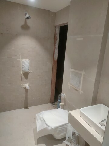 Bathroom in 3 BHK Apartment at Bhagwati Celestria, T.T.C. Industrial Area – for Sale