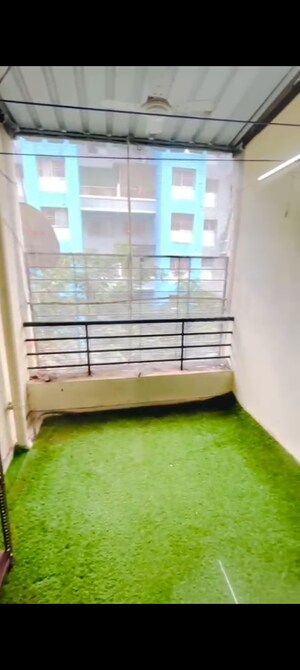 Balcony in 1 BHK Apartment at Karan Rhea, Wadegaon – for Rent