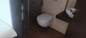 Bathroom in 2 BHK Apartment at Puranik Abitante, Bavdhan – for Rent
