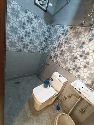 Bathroom in 2 BHK Builder Floor at Govindpuri – for Rent