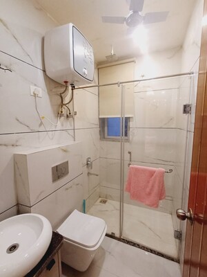 Attached Bathroom in 5 BHK Villa at Samiah Media Village, Phi Iv Greater Noida – for Rent