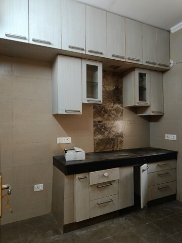 Kitchen in 3 BHK Builder Floor at Unitech South City II, Sector 50 – for Rent