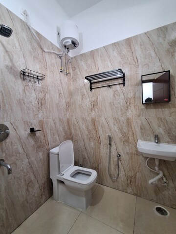 Bathroom in 3 BHK Apartment at Madhapur – for Rent