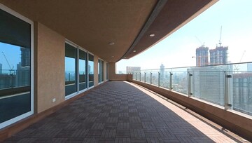 Balcony in 3 BHK Apartment at Lokhandwala Minerva Mahalaxmi, Mahalaxmi – for Rent