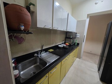 Kitchen in 2 BHK Apartment at LnT Realty Crescent Bay, Parel – for Rent