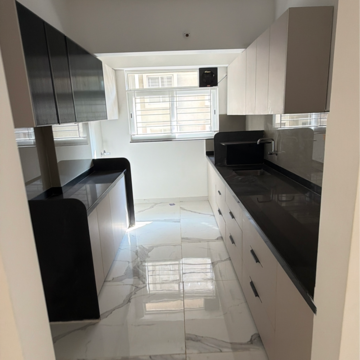 Kitchen in 3 BHK Apartment at Vision Greenville, Malwadi – for Rent