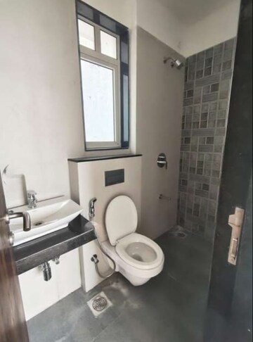 Bathroom in 2 BHK Apartment at Sheth Zuri, Laxmi Nagar – for Rent