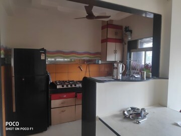 Kitchen in 1 BHK Apartment at Nirmal Lifestyle Residency CHS Ltd, Mulund West – for Sale