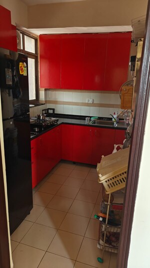 Kitchen in 2 BHK Apartment at Unitech Uniworld Gardens 2, Sector 47 – for Rent