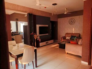 Living Room in 3 BHK Apartment at Amar Serenity, Baner Pashan Link Road – for Rent