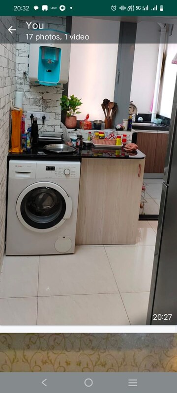 Kitchen in 3 BHK Apartment at Amar Serenity, Baner Pashan Link Road – for Rent