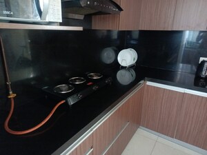 Kitchen in 3 BHK Apartment at Amar Serenity, Baner Pashan Link Road – for Rent