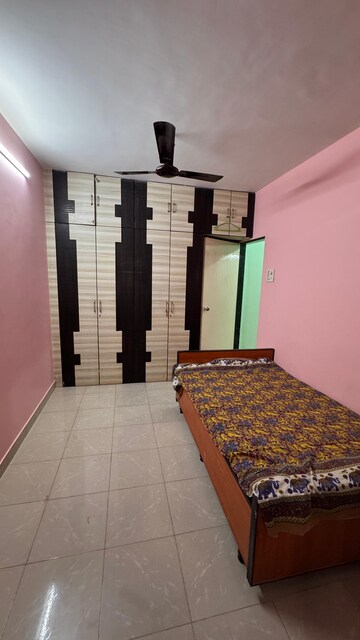 Bedroom in 1 BHK Apartment at Kshitij CHS, Goregaon East – for Rent