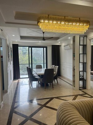 Dining area in 1 BHK Builder Floor at Sector 22 – for Rent