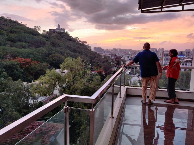 Balcony, kapil-malhar-apartment 3 Bedroom 1400 Sq.Ft. Apartment In Baner Pune 9482098