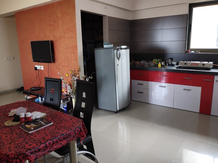 Kitchen, vaishnodevi circle 2 Bedroom 1300 Sq.Ft. Penthouse In Vaishnodevi Circle Ahmedabad 9482142