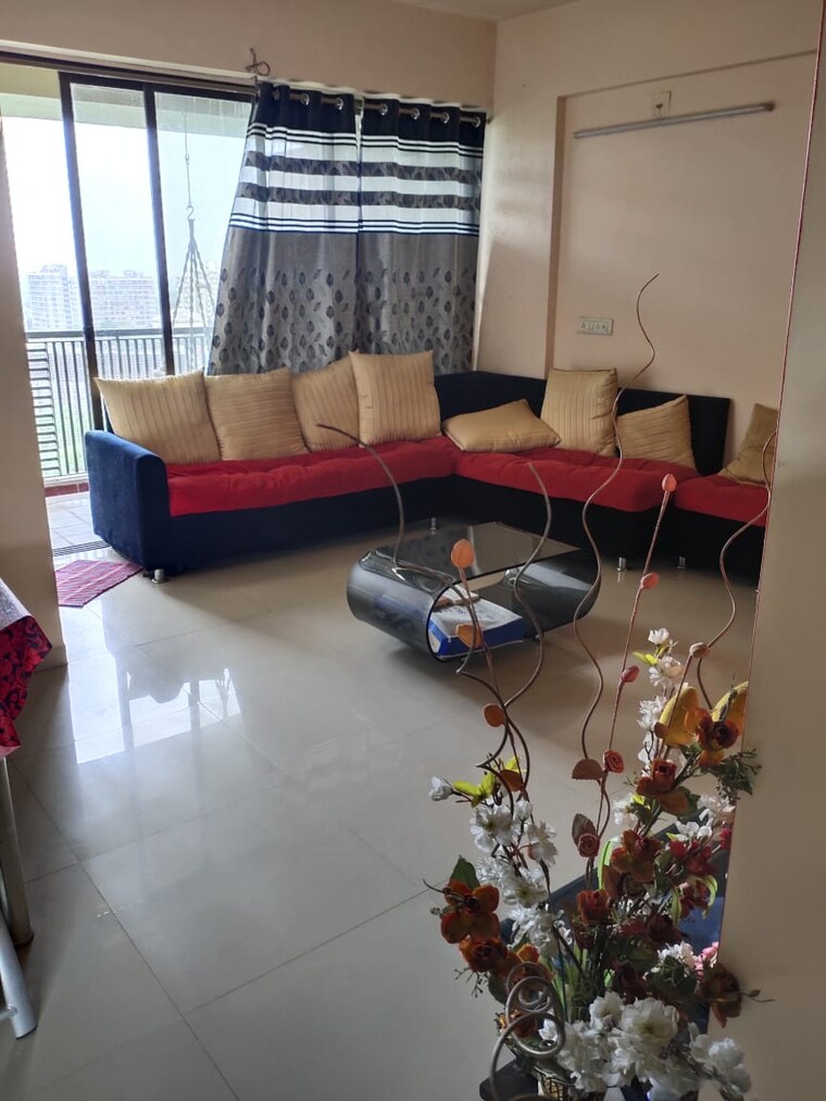 Living Room, vaishnodevi circle 2 Bedroom 1300 Sq.Ft. Penthouse In Vaishnodevi Circle Ahmedabad 9482142