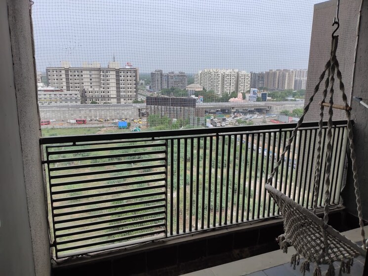 Balcony, vaishnodevi circle 2 Bedroom 1300 Sq.Ft. Penthouse In Vaishnodevi Circle Ahmedabad 9482142