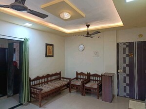 Living Room in 1 BHK Apartment at Shree Ganesh CHS Nerul, Nerul – for Rent