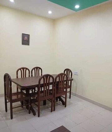Dining area in 1 BHK Builder Floor at Kapoorthala – for Rent