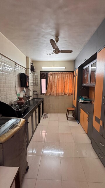 Kitchen in 1 BHK Apartment at Kshitij CHS, Goregaon East – for Rent