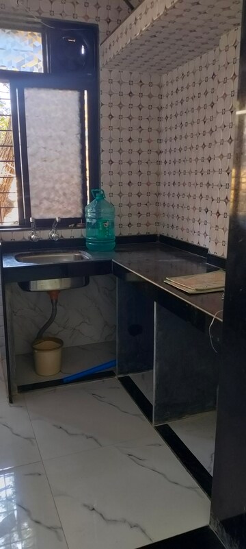 Kitchen in 1 RK Independent House at Sector 10 Nerul – for Rent