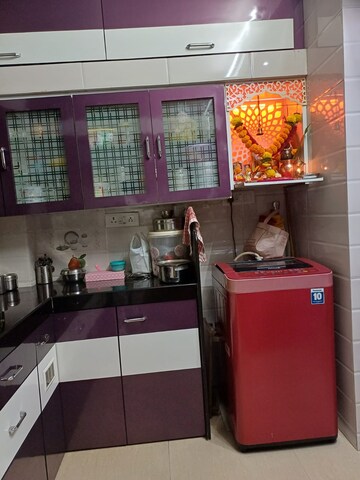 Kitchen in 2 BHK Apartment at Sahaj Mitra Chs, Kalwa – for Sale