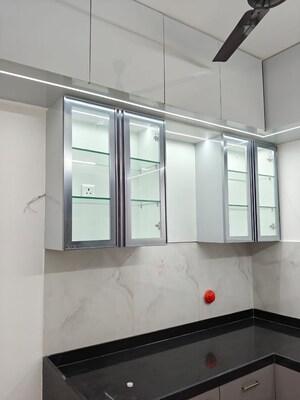 Kitchen in 3 BHK Apartment at Majestique Signature Towers, Balewadi – for Rent