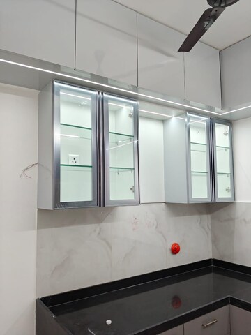 Kitchen in 3 BHK Apartment at Majestique Signature Towers, Balewadi – for Rent