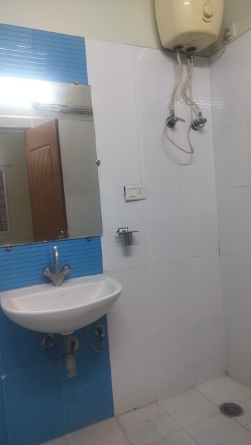 Bathroom in 3 BHK Apartment at Jubilee Hills – for Rent