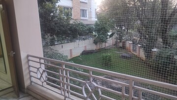 Balcony in 3 BHK Apartment at Jubilee Hills – for Rent