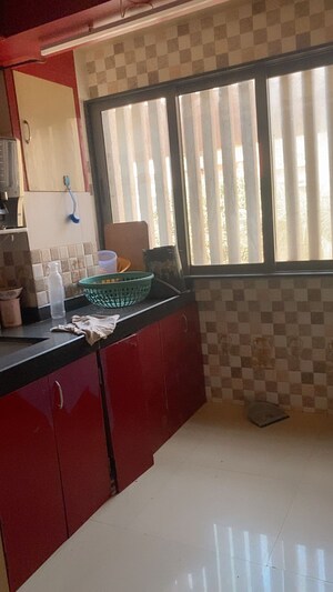 Kitchen in 1 BHK Apartment at Jyoti Complex, Goregaon East – for Rent