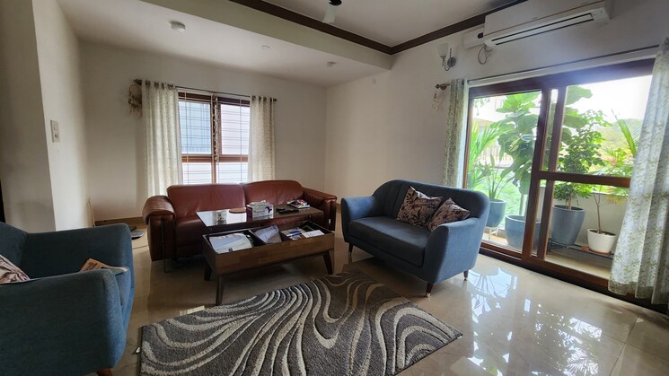 Living Room, indiranagar 3 Bedroom 2500 Sq.Ft. Apartment In Indiranagar Bangalore 9482375