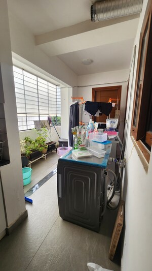 Balcony in 3 BHK Apartment at Indiranagar – for Rent