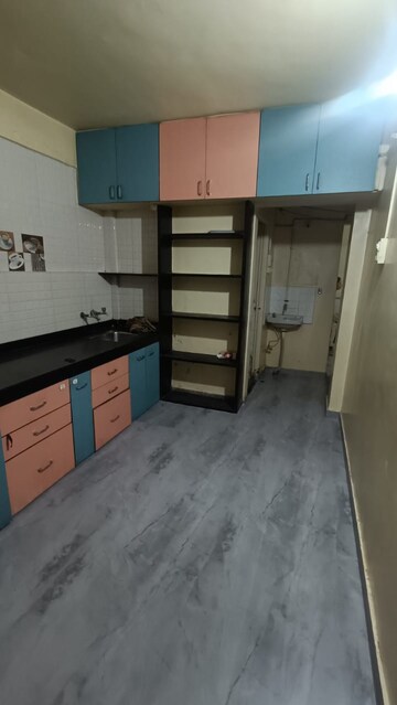 Kitchen in 1.5 BHK Apartment at Shri Siddhi, Katraj – for Rent