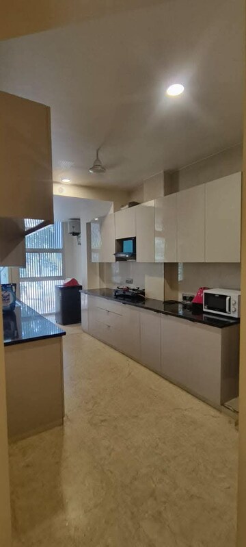 Kitchen in 1 BHK Builder Floor at Palam Vihar – for Rent