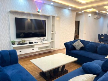 Living Room in 1 BHK Builder Floor at Palam Vihar – for Rent