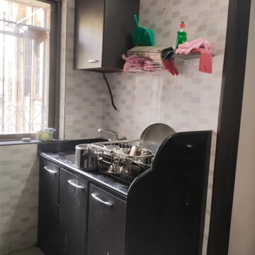 Kitchen in 3 BHK Apartment at Shubharambh Towers, Ghodbunder Road – for Rent