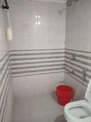 Bathroom in 3 BHK Apartment at Brahma Suncity, Wadgaon Sheri – for Rent