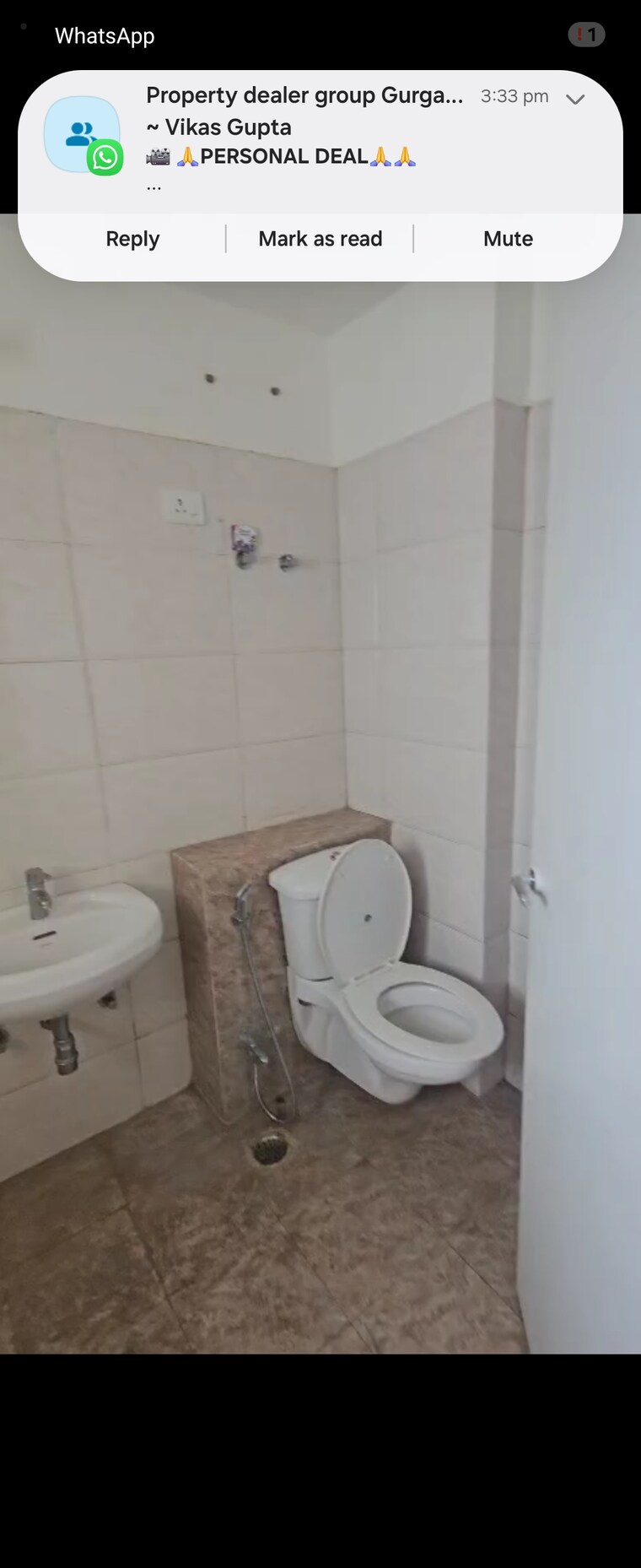 Bathroom, shree-vardhman-flora 2 Bedroom 1300 Sq.Ft. Apartment In Sector 90 Gurgaon 9482506