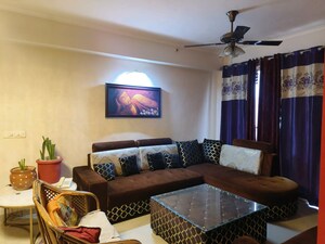 Living Room in 3.5 BHK Apartment at DLF New Town Heights I, Sector 90 – for Rent