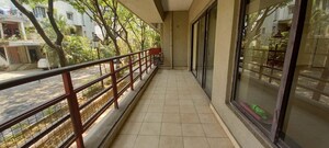 Balcony in 3 BHK Apartment at Regency Cosmos, Baner – for Rent