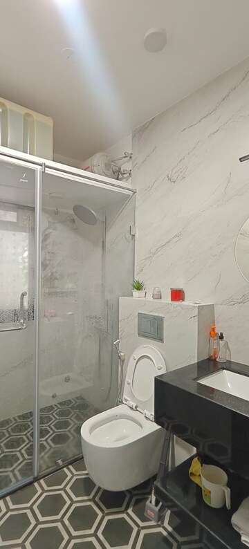 Bathroom in 4 BHK Apartment at Kumar Hillscapes, Baner – for Sale