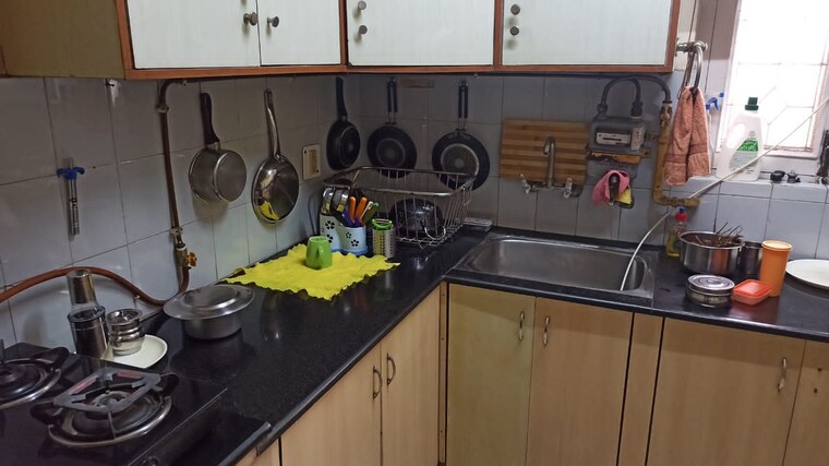 Kitchen, sector 10 dwarka 2 Bedroom 1300 Sq.Ft. Apartment In Sector 10 Dwarka Delhi 9482619