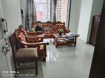 Living Room in 2 BHK Apartment at Arihant Aarohi Phase 1, Kalyan Shilphata Road – for Rent