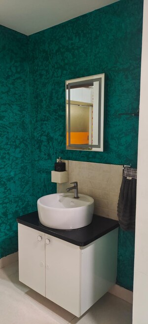 Bathroom in 3 BHK Apartment at Ahad Euphoria, Sarjapur Road – for Rent